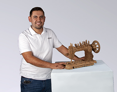“Cosiendo Sueños” Stand 322 Arte en Madera Carlos Cárdenas